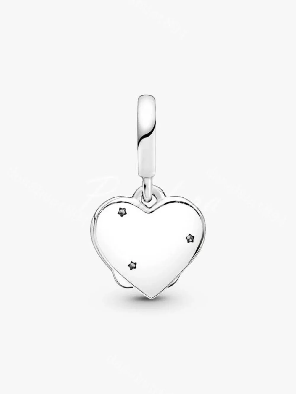 Pandora Cats & Hearts Dangle Charm